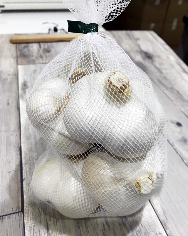 大隅半島のジャンボにんにく