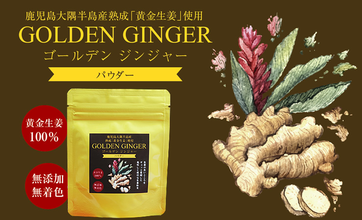 GOLDEN GINGER（ゴールデンジンジャーパウダー）