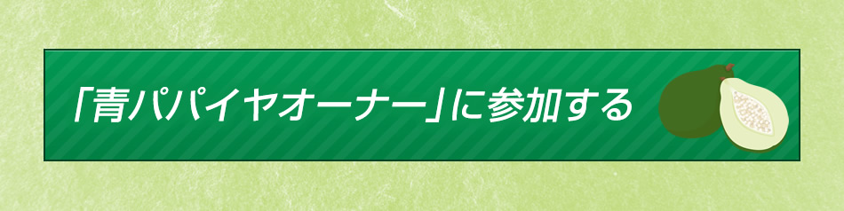 青パパイヤオーナー制度