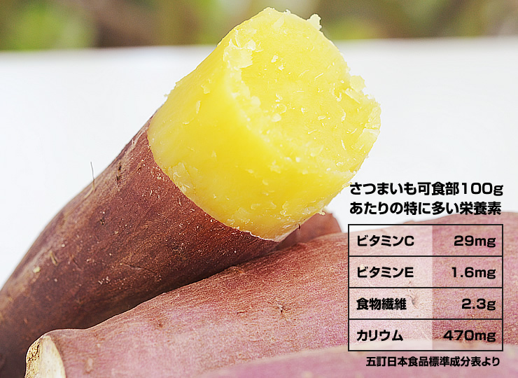 絹のように滑らかな舌触りで上品な甘さのさつまいも「シルクスイート」