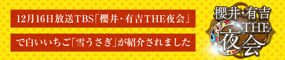 白いちご「雪うさぎ」「天使の実」